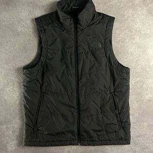 The North Face Black Full Zip Vest / Gilet Men's Size M